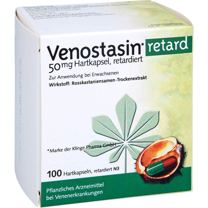 Venostasin retard 50 mg Emra Hartkapsel, retardiert, 100 pc Capsules