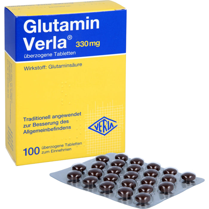 Glutamin Verla Tabletten , 100 pc Tablettes