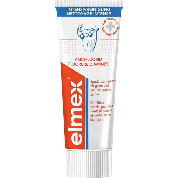 elmex INTENSIVREINIGUNG Spezial-Zahnpasta, 50 ml Toothpaste