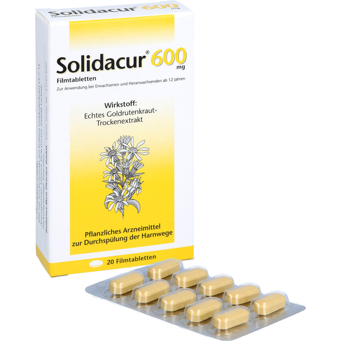 Solidacur 600 mg, Filmtabletten, 20 St FTA