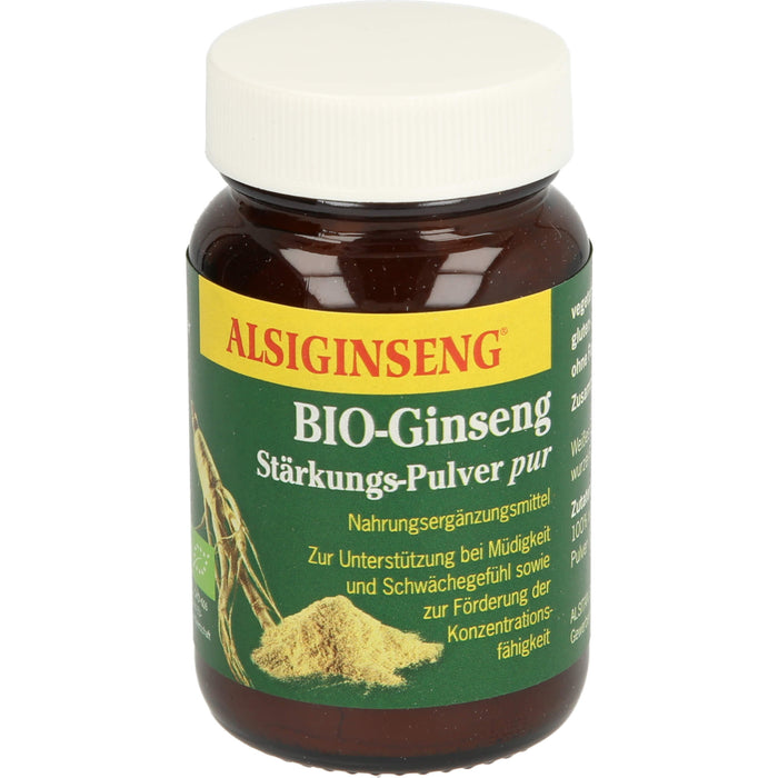 ALSIGINSENG Bio-Ginseng Stärkungs-Pulver pur, 30 g Poudre