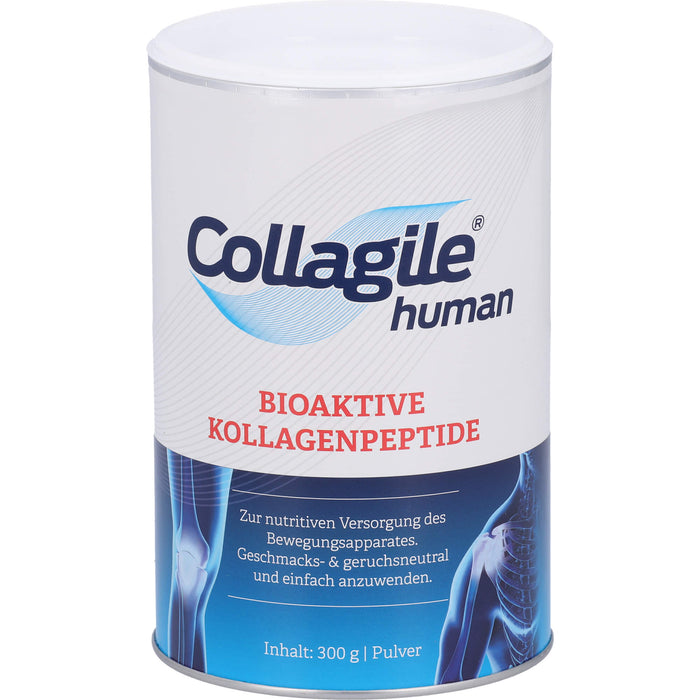 Collagile Human Pulver zur nutritiven Versorgung des Bewegungsapparates, 300 g Pulver