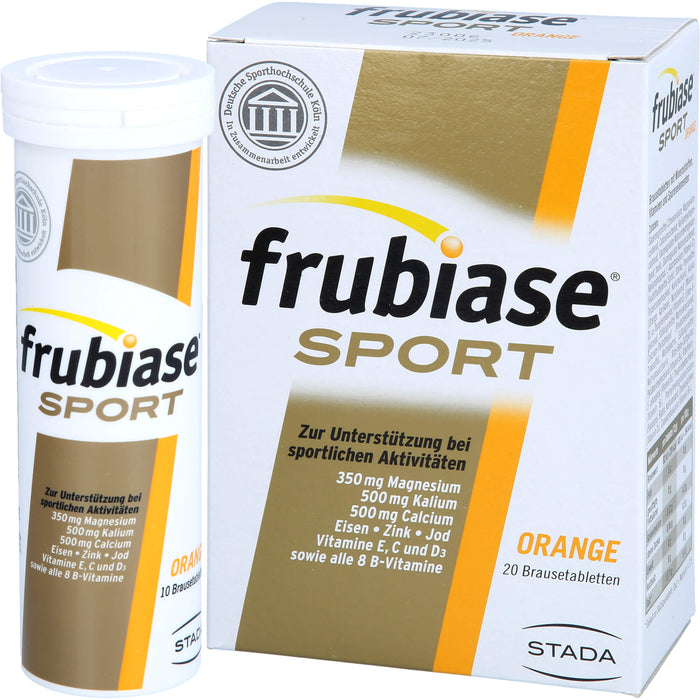 frubiase Sport Orange Brausetabletten, 20 pcs. Tablets