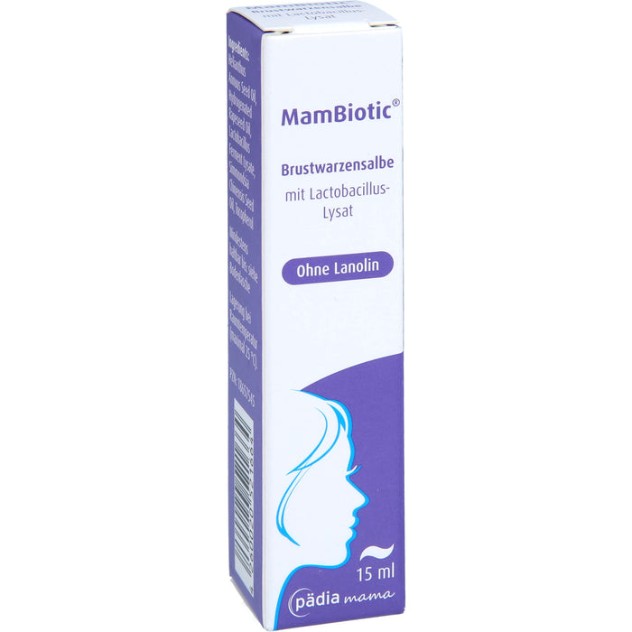 MamBiotic Brustwarzensalbe, 15 ml SAL