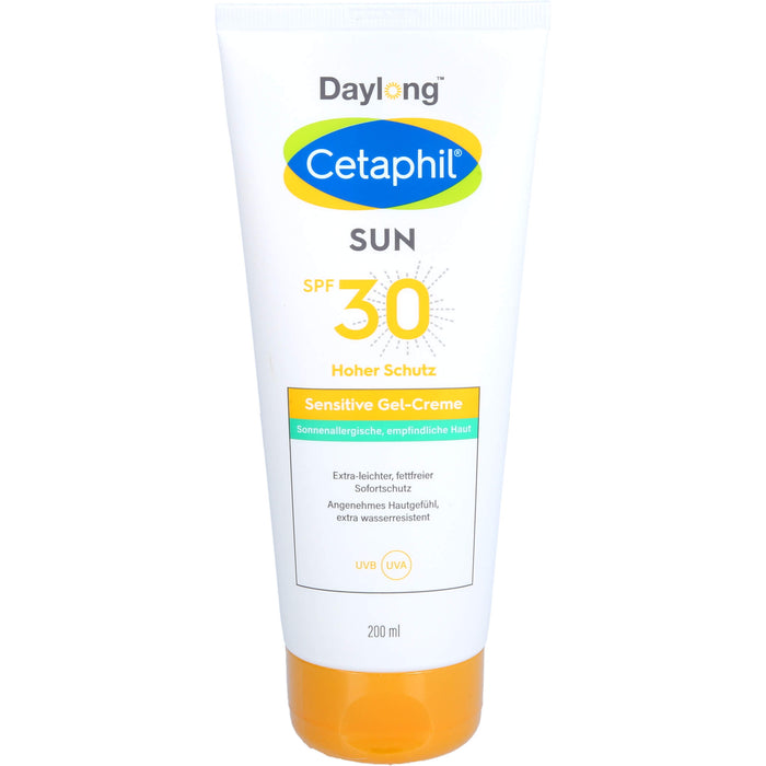 Cetaphil sun Daylong 30 sensitive Gel-Creme Körper, 200 ml Crème