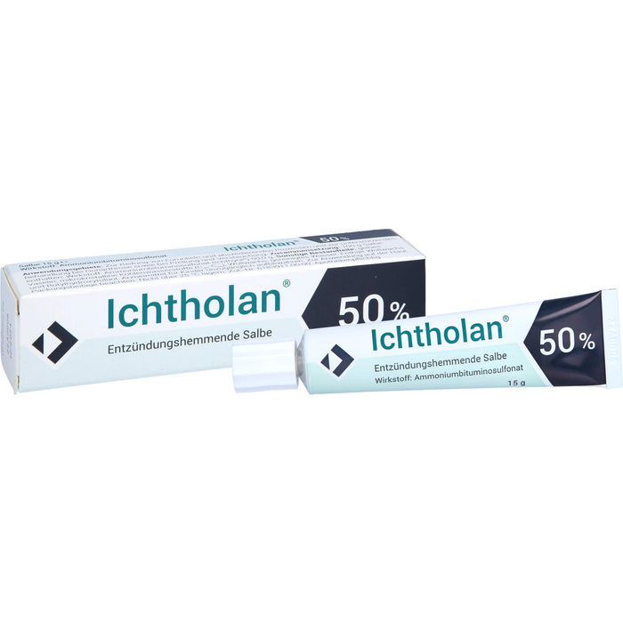 ICHTHOLAN 50 % entzündungshemmende Salbe, 15 g Onguent