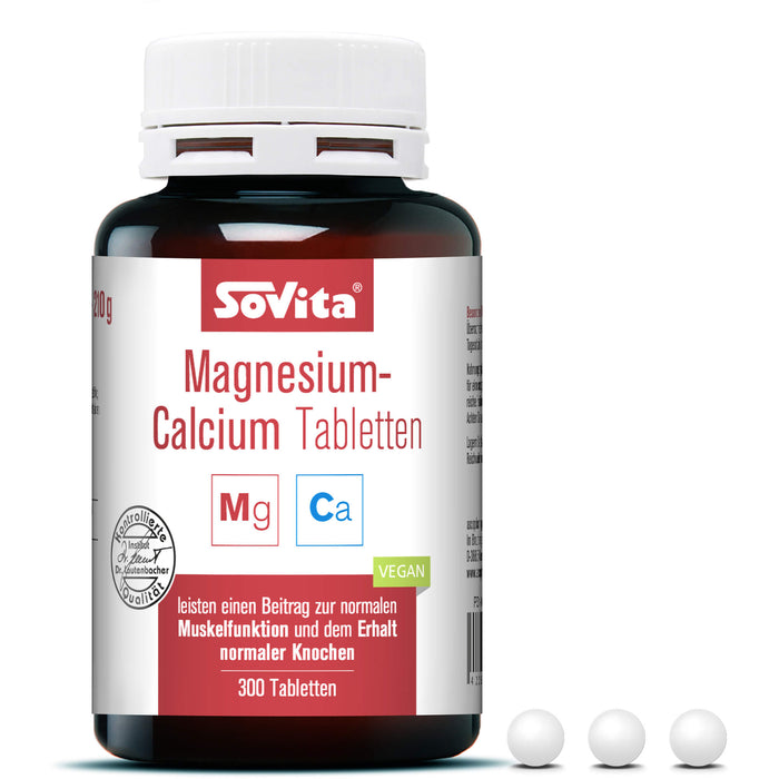 Sovita active Magnesium-Calcium Tabletten, 300 St TAB