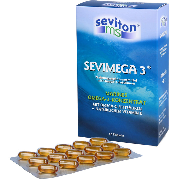 SEVIMEGA 3 Kapseln, 60 pc Capsules