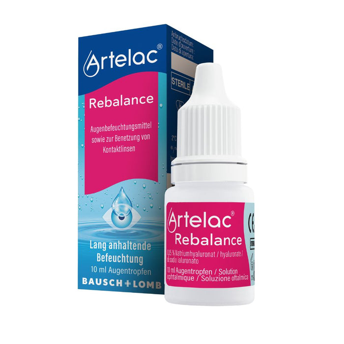 Artelac Rebalance Augentropfen Tropfflasche, 10 ml Lösung