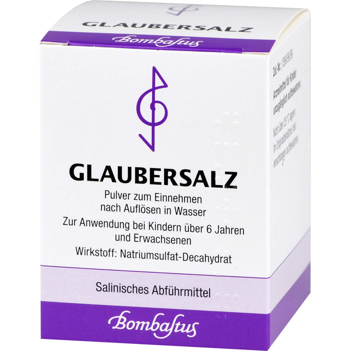 Bombastus Glaubersalz, 100 g Powder