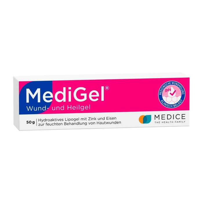 MediGel Wund- und Heilgel zur Behandlung akuter und chronischer Wunden, 50 g Gel