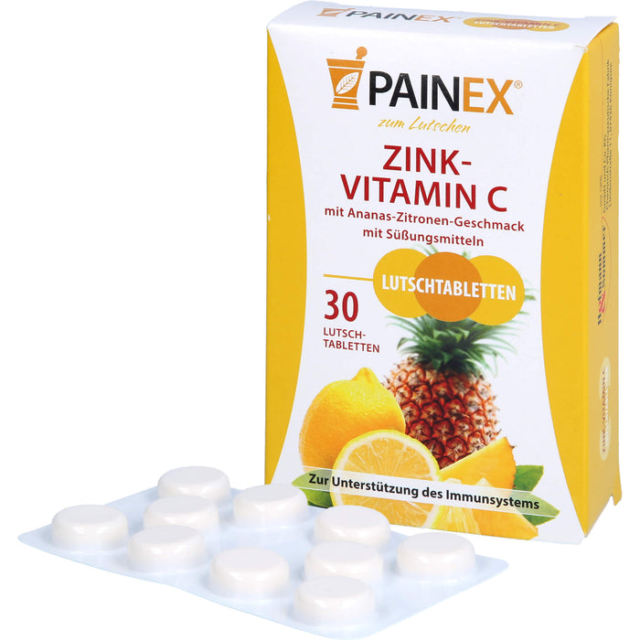 Zink-Vitamin C PAINEX, 30 pcs. Tablets